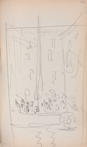 Italian Sketchbook: Boat with Figures page 172