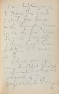 Italian Sketchbook: Notes page 97 by Maurice Brazil Prendergast