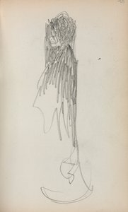 Italian Sketchbook: Standing Woman in Profile