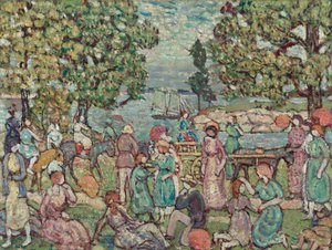 On the Beach, No. 3, 1915