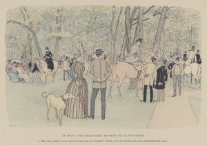 Illustration for Paris Brillant by Maurice Charles Mathieu Bonvoisin