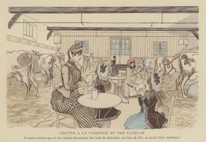 Illustration for Paris Brillant by Maurice Charles Mathieu Bonvoisin