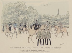 Illustration for Paris Brillant by Maurice Charles Mathieu Bonvoisin
