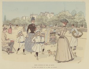 Illustration for Paris Brillant by Maurice Charles Mathieu Bonvoisin
