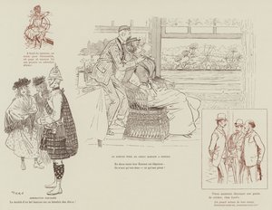 Illustration for La Vie De Londres by Mars by Maurice Charles Mathieu Bonvoisin