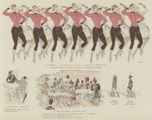 Illustration for The Life of London by Mars by Maurice Charles Mathieu Bonvoisin