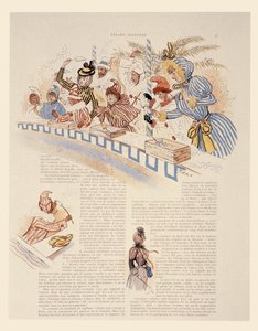 Nice Carnival, 1894 by Maurice Charles Mathieu Bonvoisin