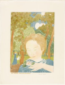 Attitudes are Easy and Chaste, Plate Two from Love by Maurice Denis