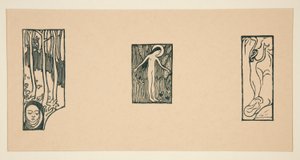 Sheet of Woodcuts from L by Maurice Denis