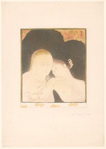 Woman Nurturing Young Man by Maurice Denis