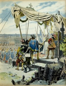 History of France: The Siege of La Rochelle in 1627-1628. Cardinal Richelieu