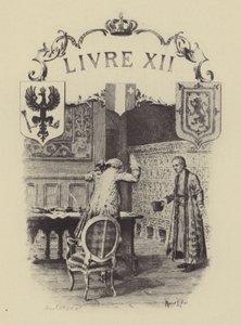 Illustration for Book XII of Les Confessions de Jean-Jacques Rousseau by Maurice Leloir