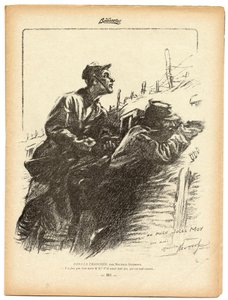 La Baionnette, Satirical in B & W