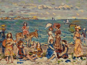 At the Beach by Maurice Prendergast