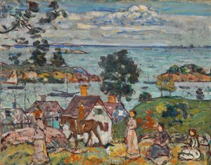 Gloucester Harbor by Maurice Prendergast