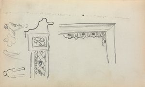 Italian Sketchbook: Architectural Details and Figures (page 199)