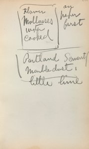 Italian Sketchbook: Notes (page 244) by Maurice Prendergast