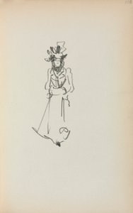 Italian Sketchbook: Standing Woman (page 118)