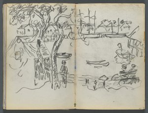 Sketchbook, The Dells: Harbor View