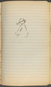 Sketchbook, page 068: Figure by Maurice Prendergast