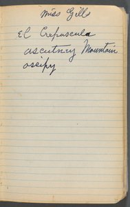 Sketchbook: Notes by Maurice Prendergast