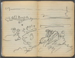 Sketchbook: Beach View by Maurice Prendergast