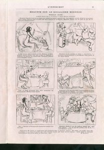 The Indiscreet, number 1, Satirical in B & W