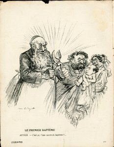 The Butter Plate, number 185, Satirical in Colors by Maurice Radiguet