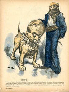 The Butter Plate, number 191, Satirical in Colors by Maurice Radiguet