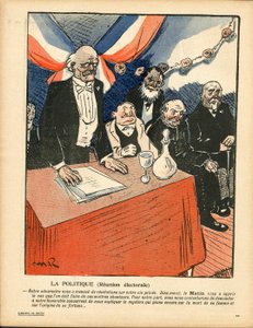 The Butter Plate, number 264, Satirical in Colors by Maurice Radiguet