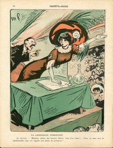 The Butter Plate, number 473, Satirical in Colors by Maurice Radiguet