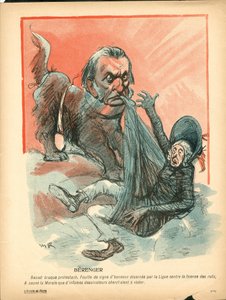 The Butter Plate, Satirical in Colours by Maurice Radiguet