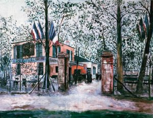 Excursion Restaurant in Montmagny by Maurice Utrillo