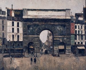 The Gate of Saint Martin by Maurice Utrillo