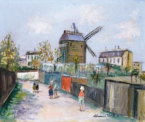The Moulin de la Galette, c.1930