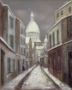 The Rue Saint-Rustique, c.1933