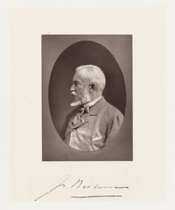 Portrait of Johannes Bosboom by Maurits Verveer (attributed to)