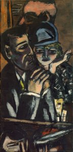 Bar, Brown by Max Beckmann