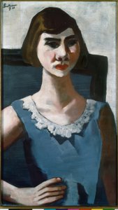 Portrait of Quappi in Blue