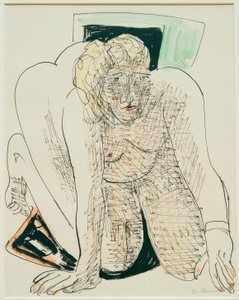 Crawling Woman by Max Beckmann
