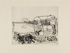 The Morning by Max Beckmann