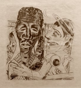 The Negro by Max Beckmann