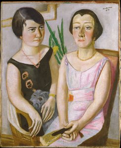 Double Portrait by Max Beckmann