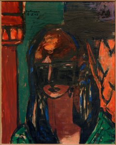 Woman with Mask