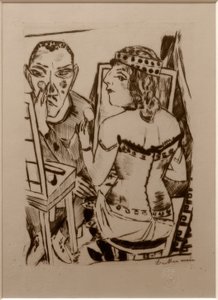 Wardrobe by Max Beckmann