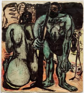 Giants by Max Beckmann
