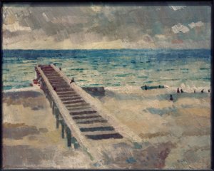 Small Stage by Max Beckmann