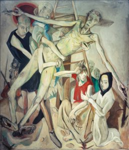 Descent from the Cross by Max Beckmann