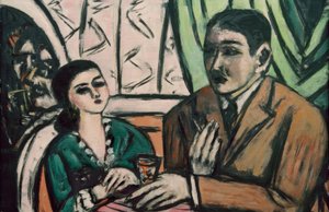 Artist Café by Max Beckmann