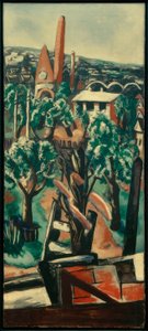 New Building by Max Beckmann